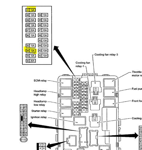 2014 maxima fuse box diagram